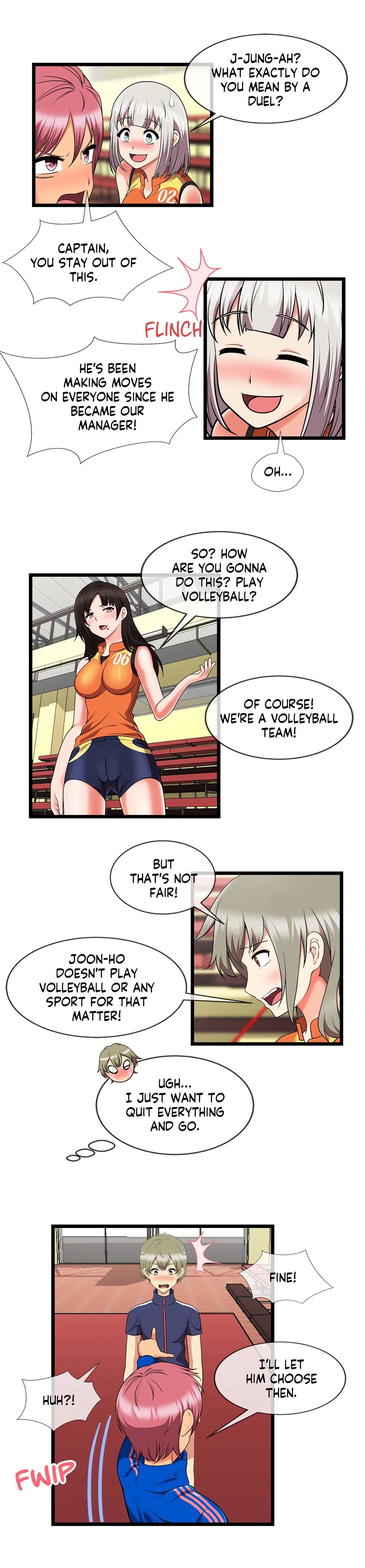 The Naughty Volleyball Team Chapter 8 - Page 10