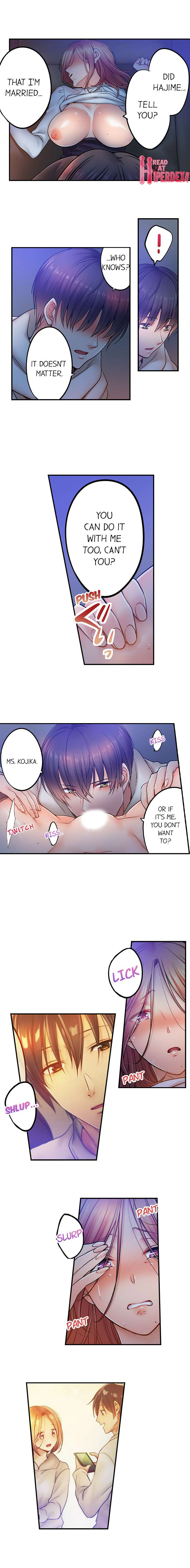 I Can’t Resist His Massage! Cheating in Front of My Husband’s Eyes Chapter 96 - Page 4