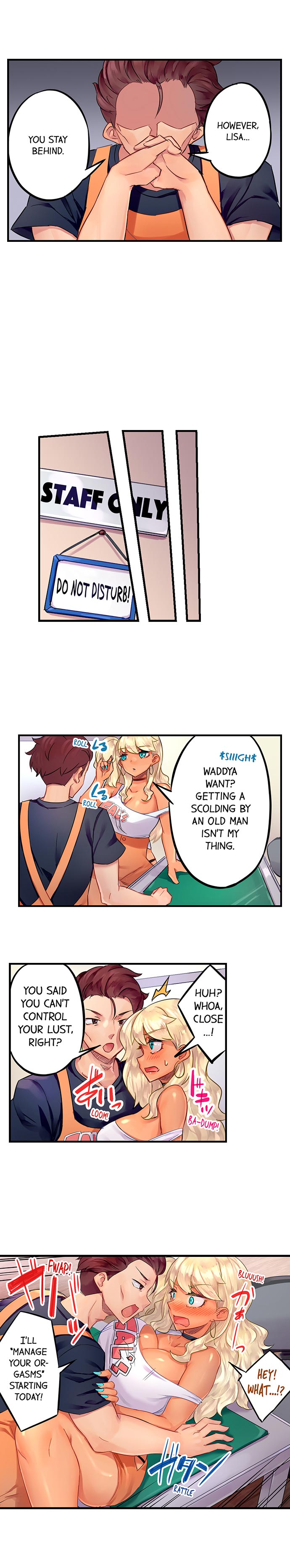 Orgasm Management for This Tanned Girl Chapter 1 - Page 9