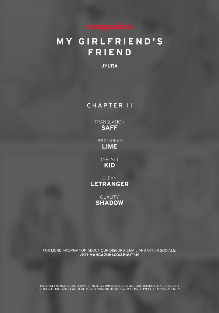 My Girlfriend's Friend Chapter 11 - Page 1