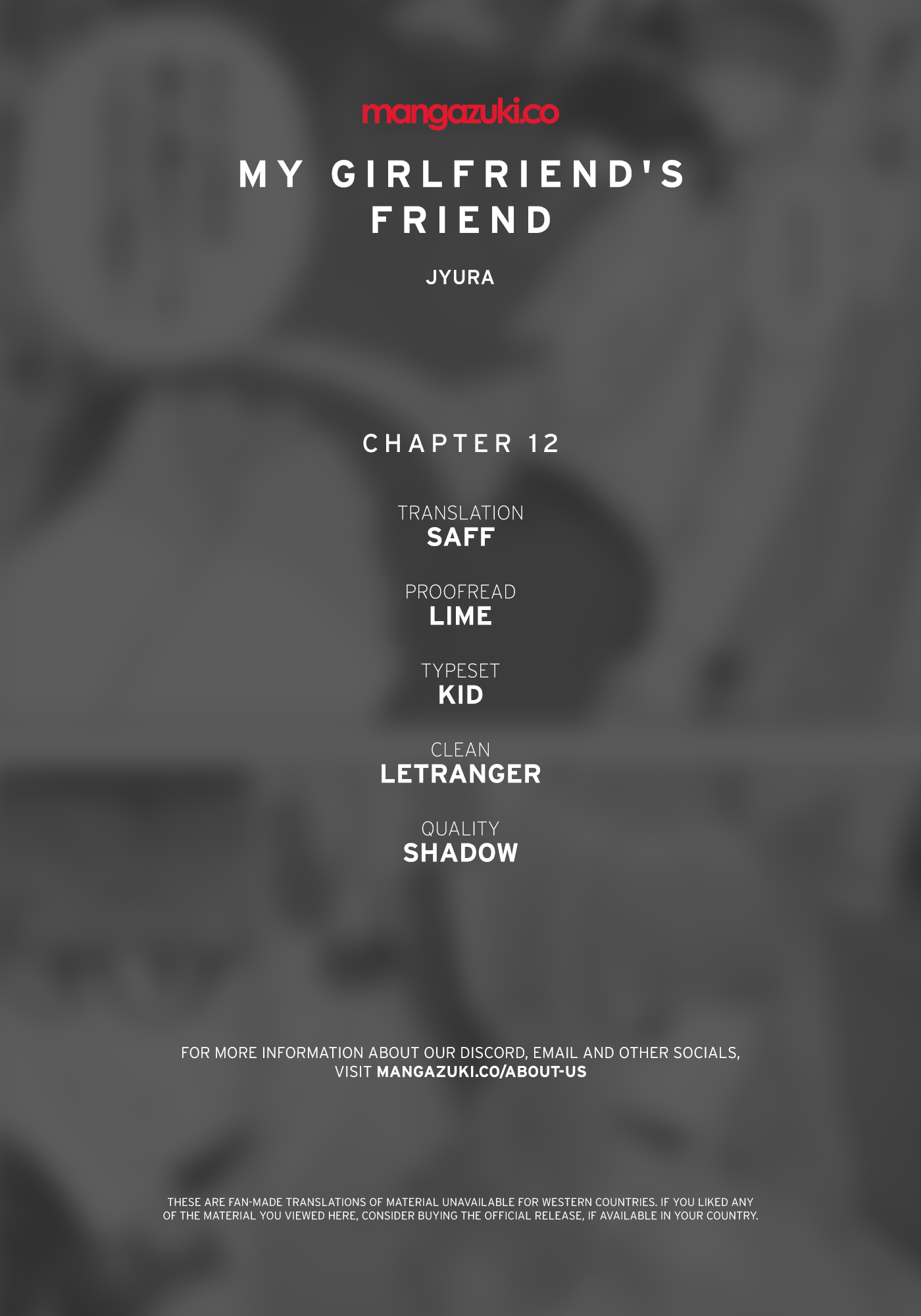 My Girlfriend's Friend Chapter 12 - Page 1